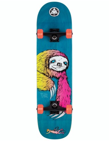 Welcome Sloth on Bunyip Complete Skateboard - 8" outlet