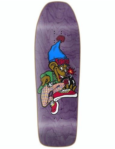 The New Deal Sargent Monkey Bomber HT Skateboard Deck - 9.625" destockage