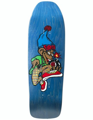 The New Deal Sargent Monkey Bomber SP Skateboard Deck - 9.625" Dans la société mordern