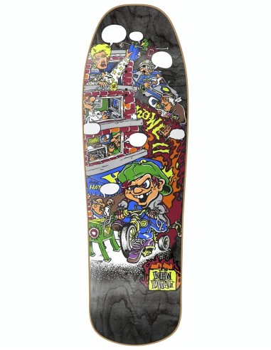 The New Deal Howell Tricycle Kid HT Skateboard Deck - 9.625" À commander