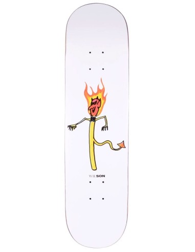 Quasi Wilson "Burner" Skateboard Deck - 8.25" livraison gratuite