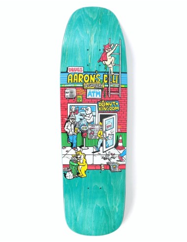 Polar Herrington Aaron's Deli Skateboard Deck - 1992 Shape 9.25" de technologie