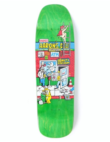 Polar Herrington Aaron's Deli Skateboard Deck - 1992 Shape 9.25" Le MVP de beaucoup