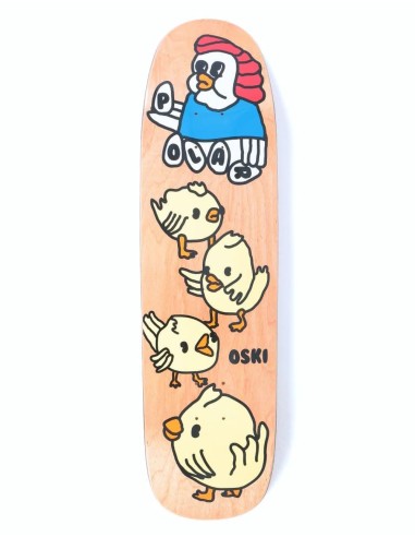 Polar Oskar Chicken Mama Skateboard Deck - P9 Shape 8.625" de votre