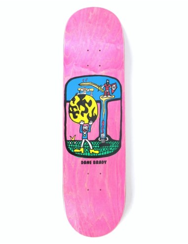 Polar Brady World Ending Skateboard Deck - 8.5" chez Cornerstreet bien 