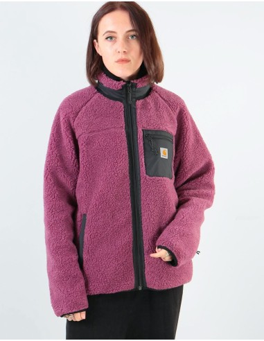 Carhartt WIP Womens Oversized Prentis Liner Jacket - Dusty Fuchsia de pas cher