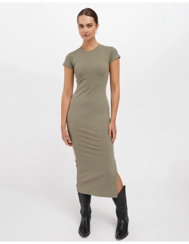 Ribbed Midi Dress 2024